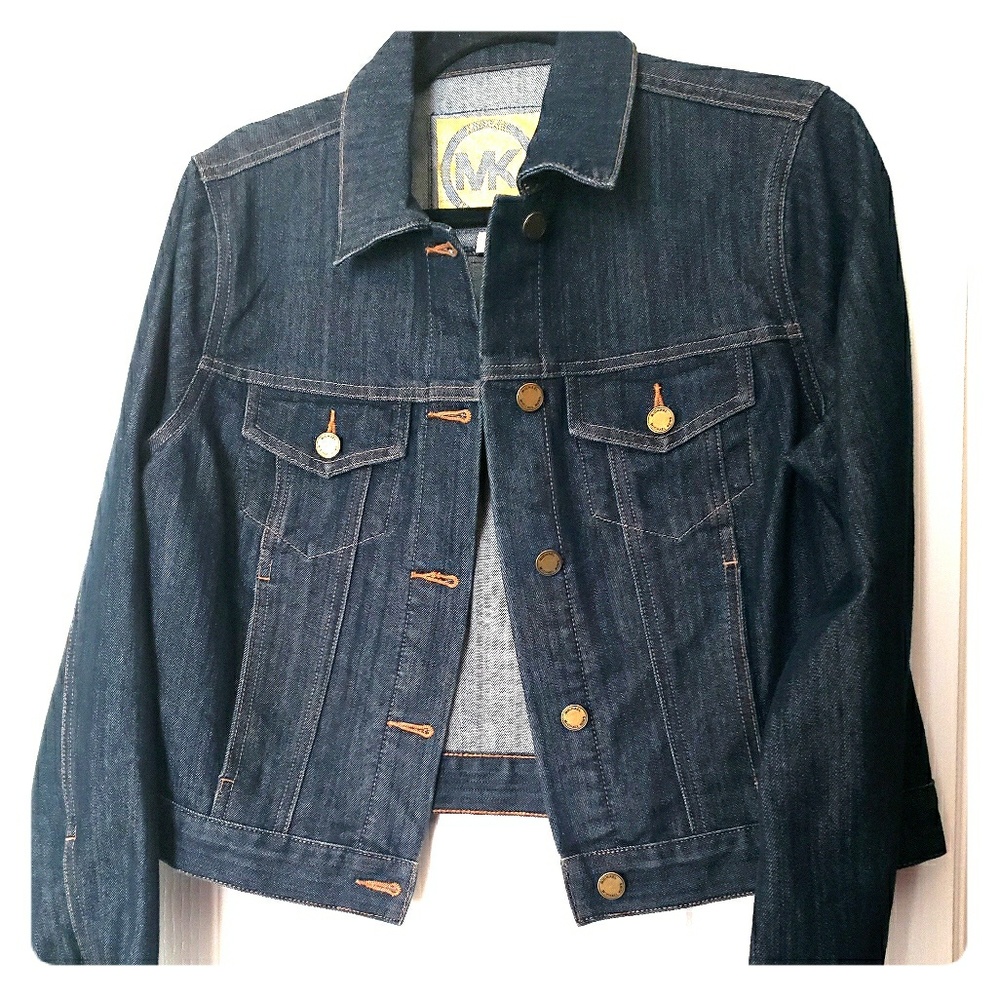 Michael Kors Blue Jean Jacket
